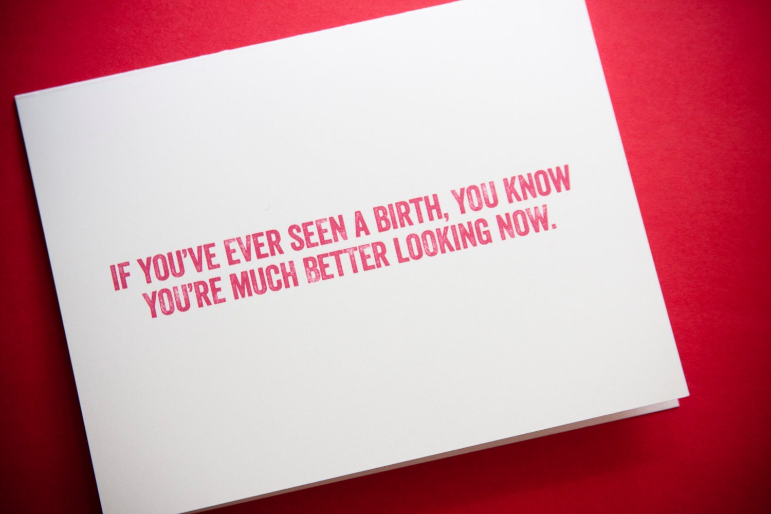 Live Birth - Birthday Card