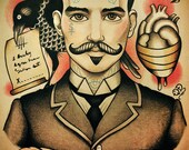 Pact with the Devil Tattoo Art Print