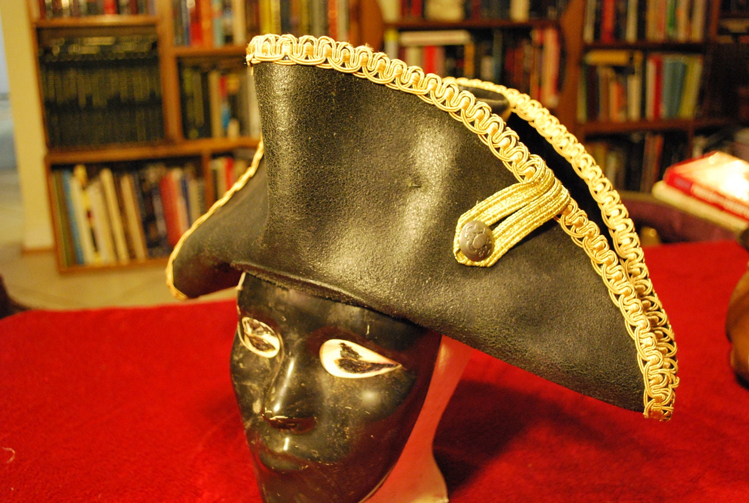 leather tricorn pirate hat pattern