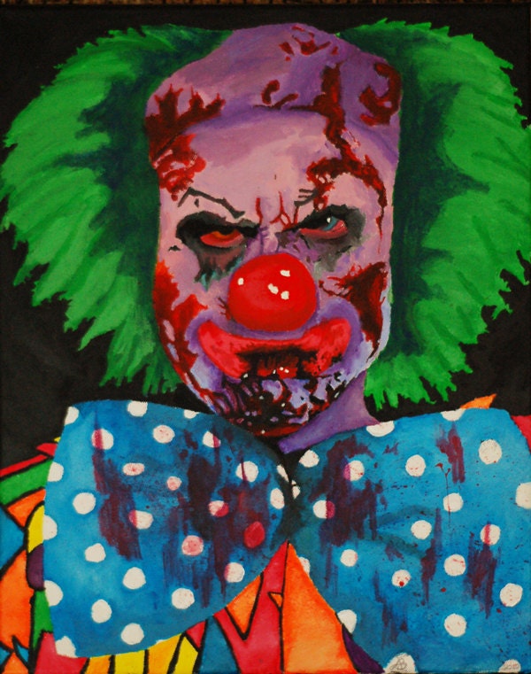 Clown Zombie Zombieland