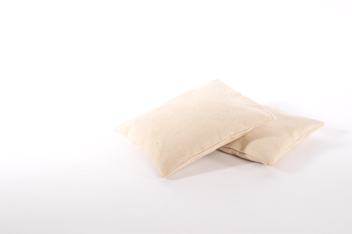 coffee stained, lavender sachets, natural, muslin, set of 2, neutral, beige, cream, tan, minimalist, fresh, scented drawer, home decor
