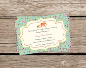 Little Peanut Baby Shower Invitations  - Little Peanut Baby Shower - Paper Goods Invitation
