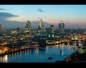 Daybreak - London Panorama Photographic Print by James Charlick