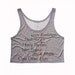 One Direction Band Members Names Talent Cropped Tank Top