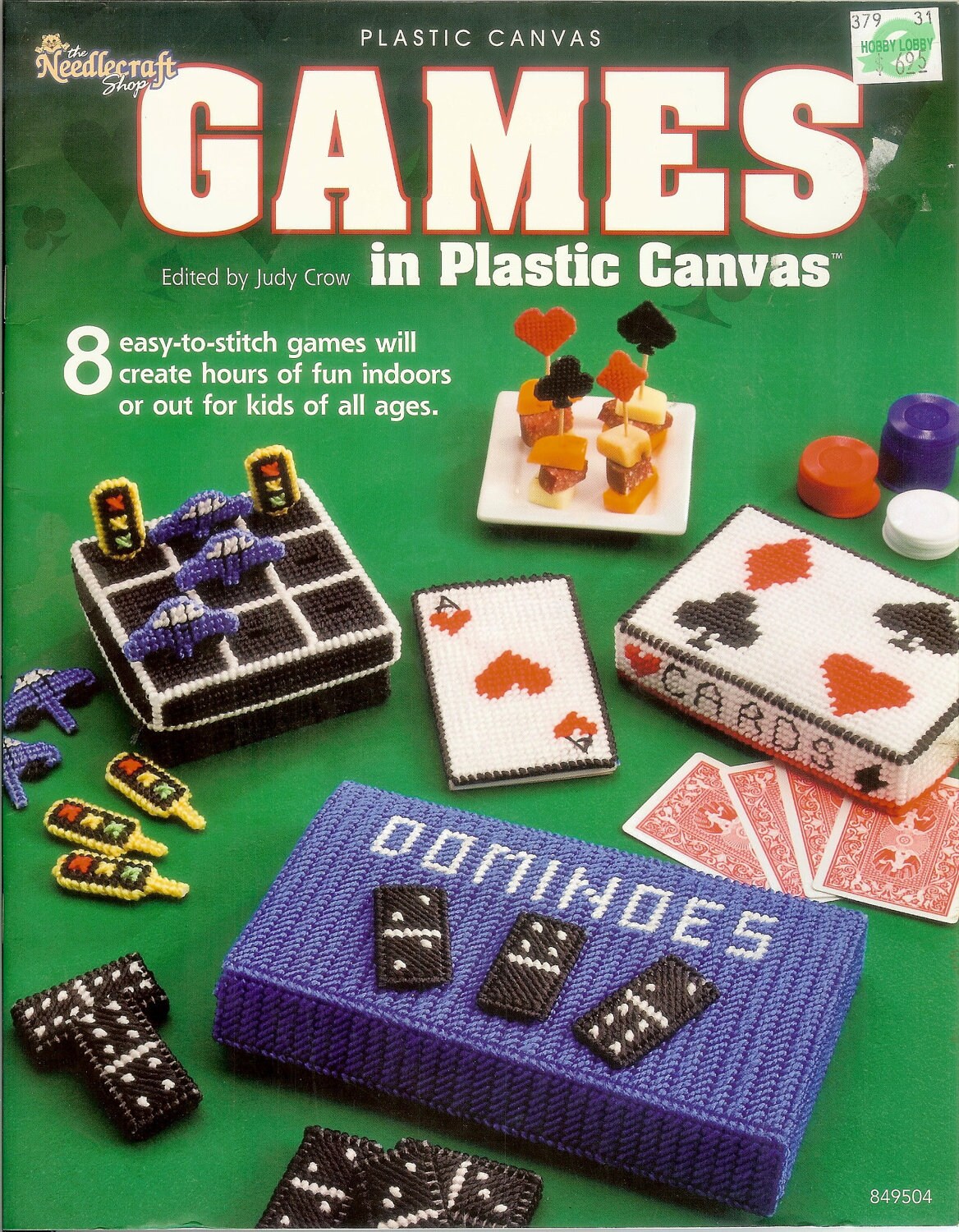Items similar to Needlecraft games in plastic canvas book on Etsy