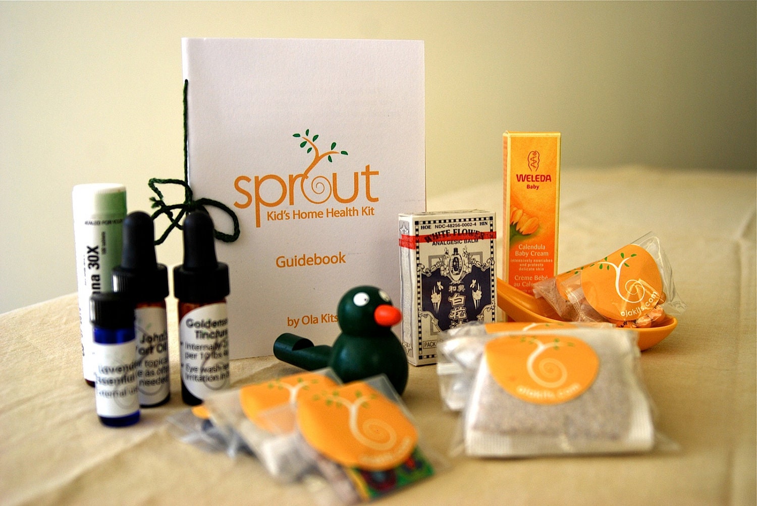 Sprout:  Kids Home Health Kit, Natural Medicine at Home