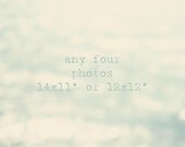 any four 14x11 or 12x12 - whimsical fine art photography, custom, nursery wall art, kitchen print, carnival, enchanting, paris