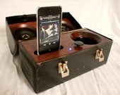 iPhone Stereo - The AudioPail - Portable Lunch Box Stereo for iPhone iPod iPad and more...