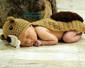 PATTERN Beaver Photo Prop - Crochet