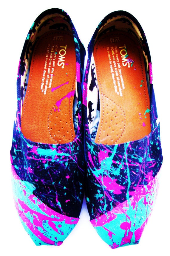 Splatter Painted Toms