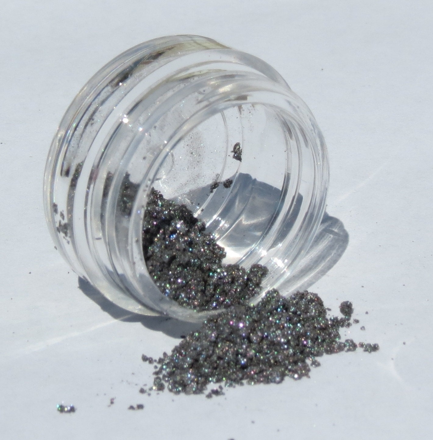 Eye shadow "Antique silver" natural mineral make up