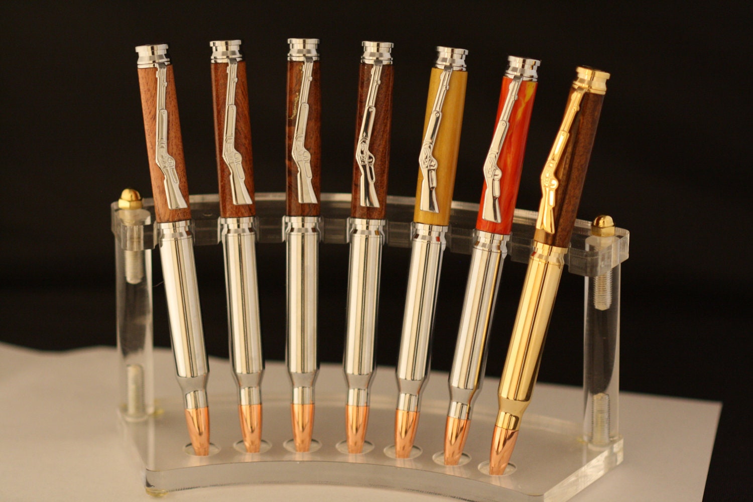 Native Texas Wood Bullet Pens