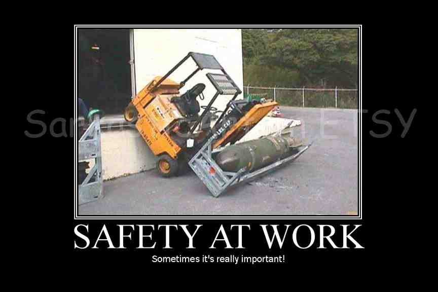 Safety Demotivational