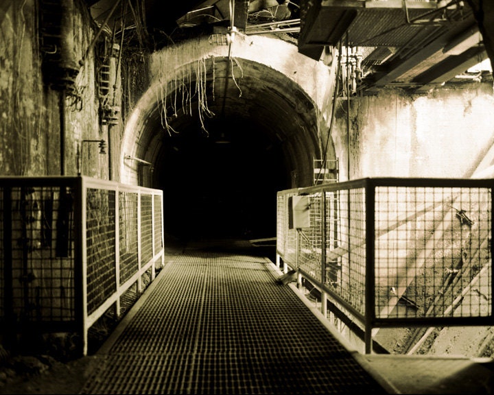 Tunnel to the unknown - Signed Fine Art 8x10 Photo - ZombieFreakfest