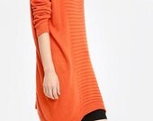 Orange /Camel/ Blue wool women sweater women dress sweater Spring Autumn Winter --SW066