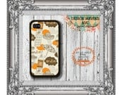 Rainy Day in London iPhone Case, Hard Plastic iPhone Case, Fits iPhone 4, iPhone 4s & iPhone 5