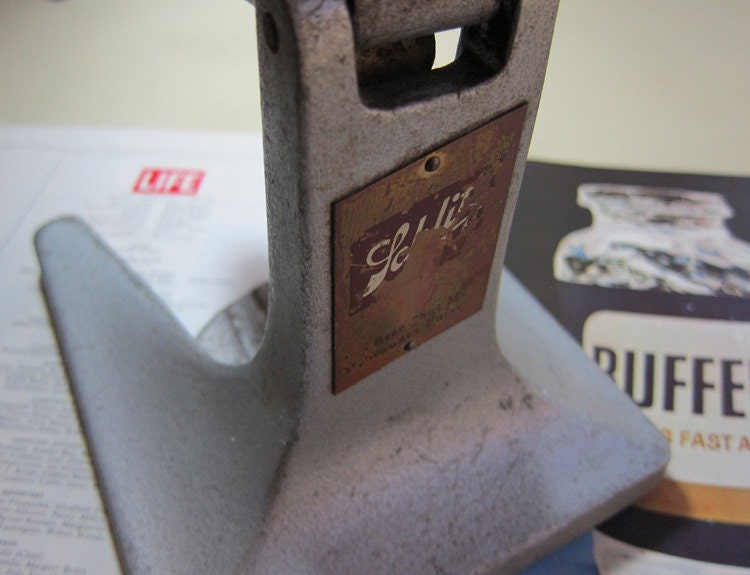 Vintage beer can opener vintage bar supplies Schlitz by LandAndSee