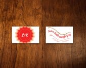Custom Ombre RSVP Card - for your unique wedding or event