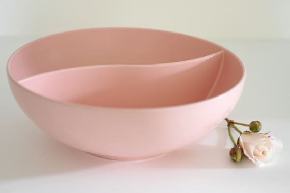Vintage Pink Melmac Snack Bowl