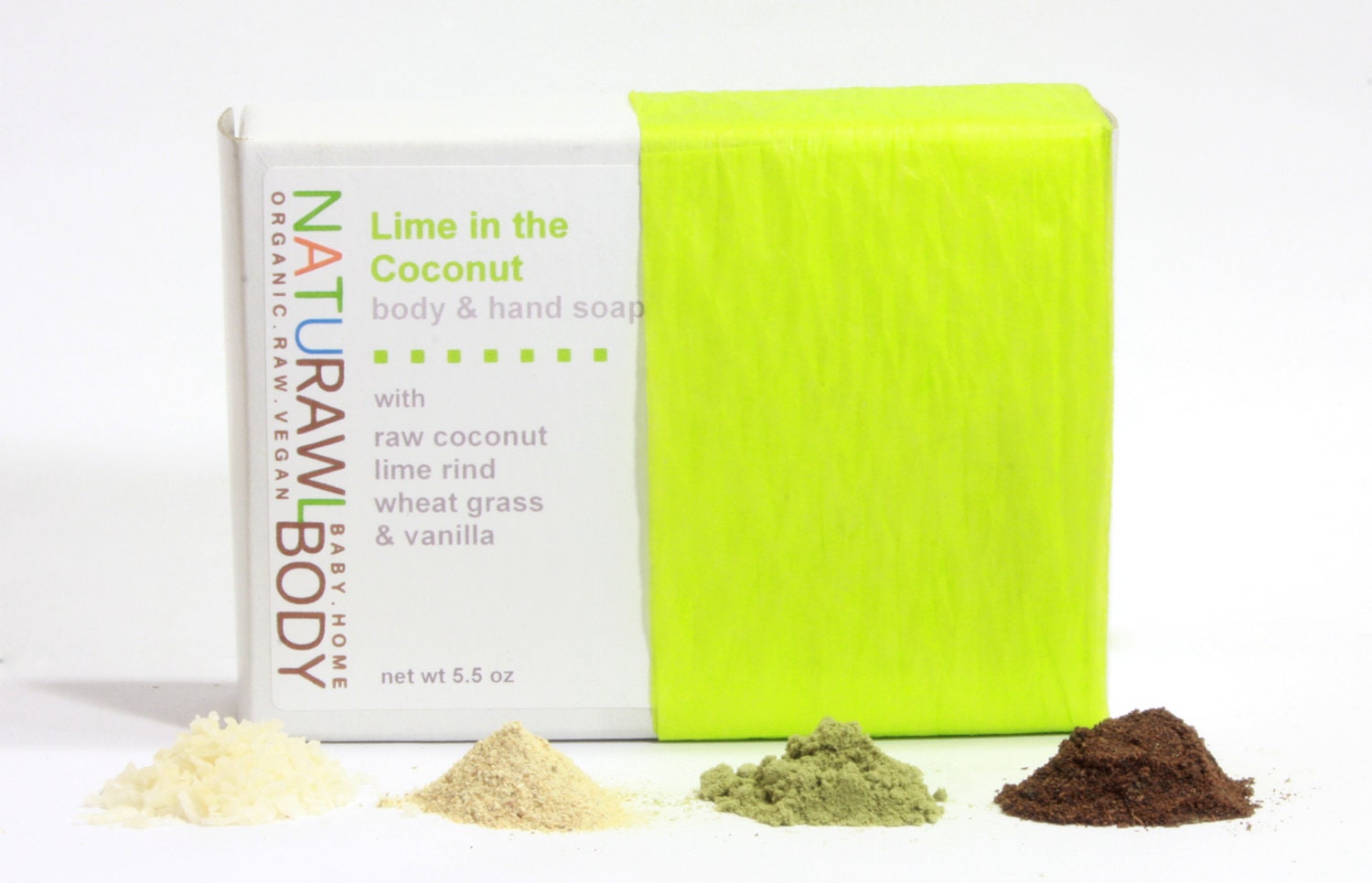 Lime in the Coconut Hand & Body Bar Soap - 5.5 oz