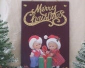 Merry Christmas Sign, Decoration, Wall Hanging