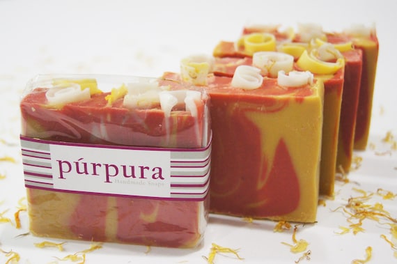 Sandalwood, Amber and Patchouli Soap by Purpura Soaps