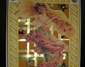 Thanksgiving/Harvest dimensional greeting card handmade-