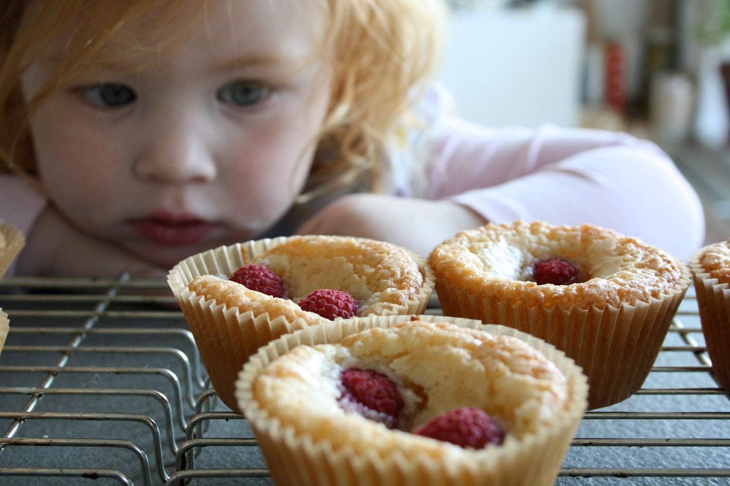 KokosCakejes met Frambozen 6 stk