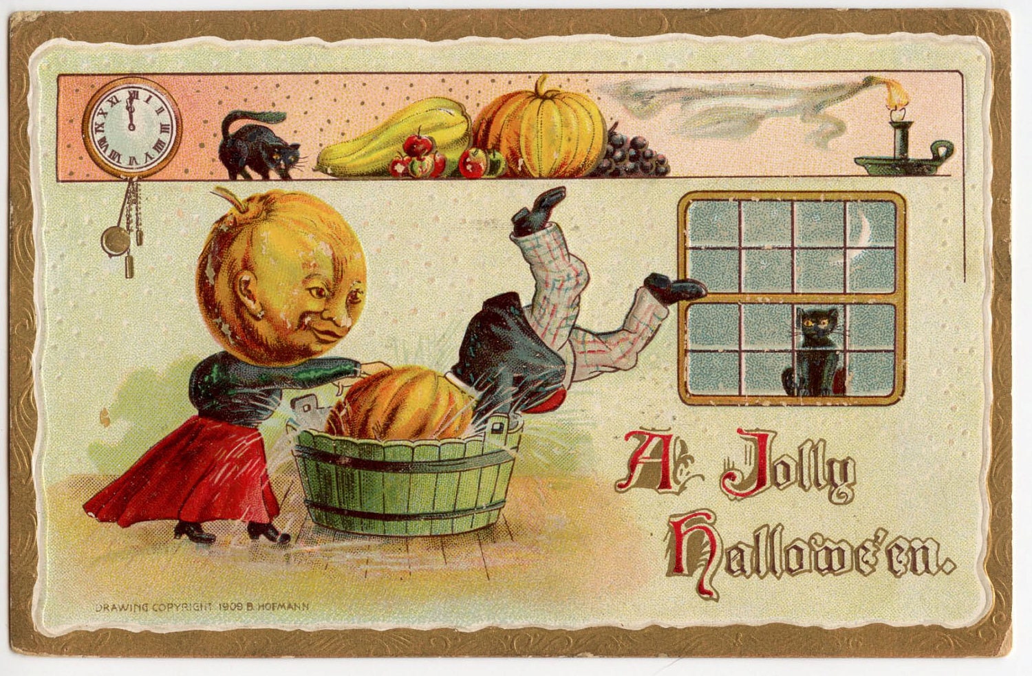 Vintage Halloween Postcards