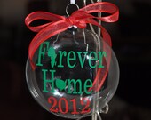 Forever Home Custom Africa Adoption Christmas Ornament