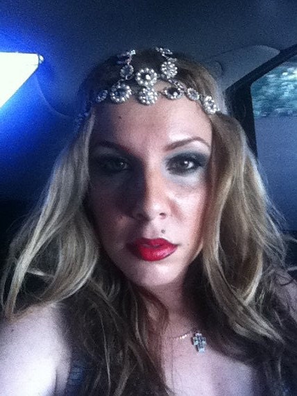 Bridal headpiece. Pearl rhinestone silver headpiece. Hippie boho bridal crown. Head chain goddess headdress. Gypsy egyptian hair jewelry