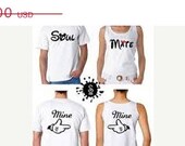 Sale US FREE SHIPPING Soul Mate Couples Shirts