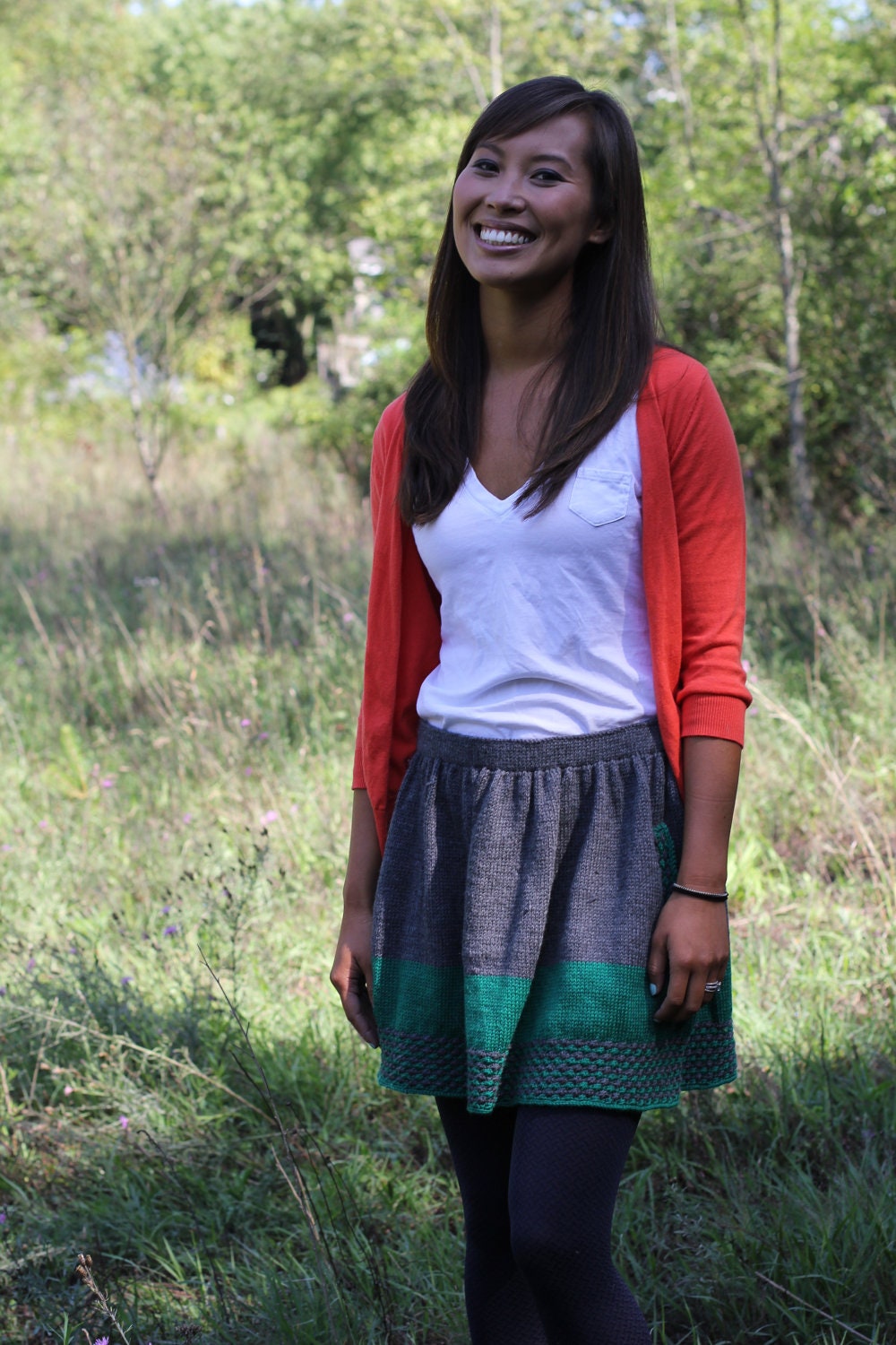 New Girl Skirt Knitting Pattern