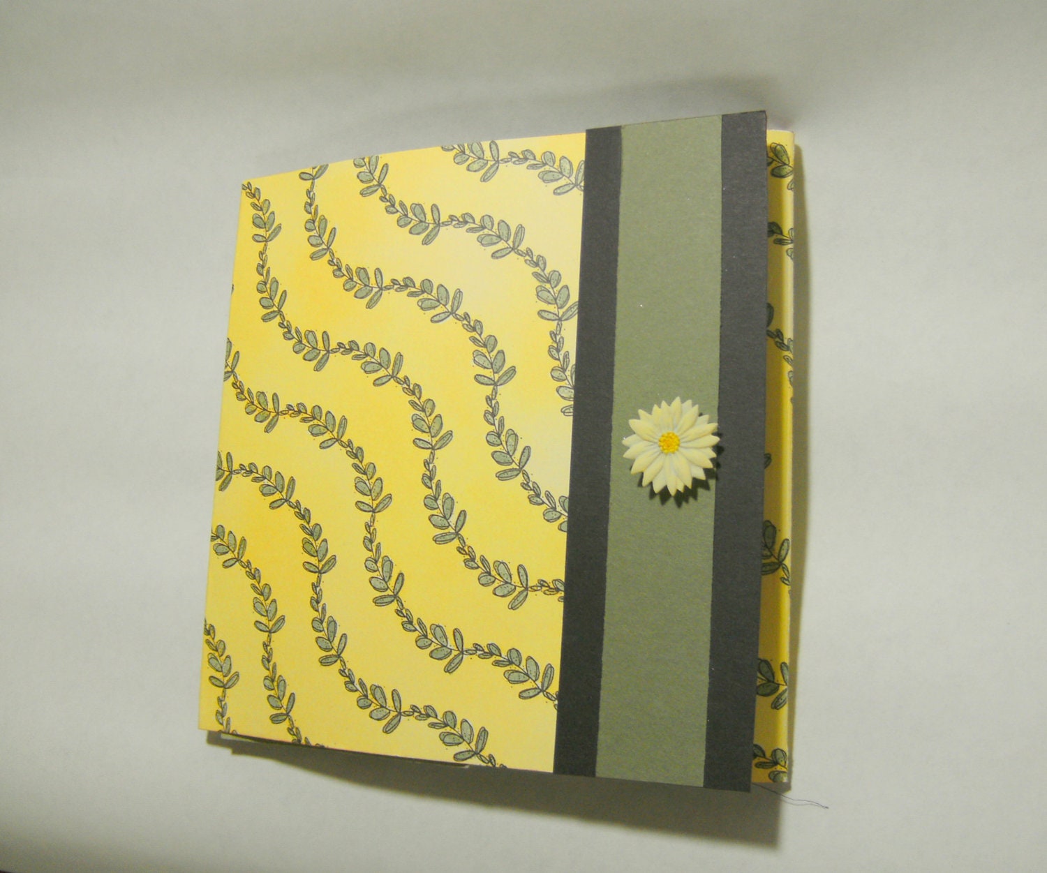Mini Scrapbook  Friend Mother  Tri Fold Photo Album with Pockets Thank You Gift