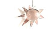 Light Purple Star - Stained Glass Suncatcher