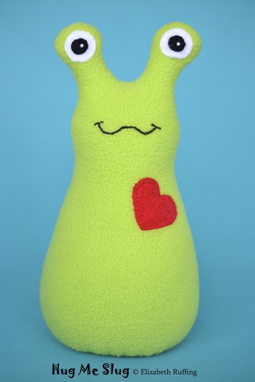 stuffed slug toy