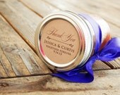 Kraft Jelly or Jam Jar Stickers - Wedding Favors - Design fee