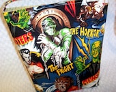 Hobo Bag Hobo Purse Bucket Bag Retro Hollywood Monsters Shoulder Sling