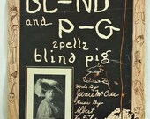 Vintage Sheet Music  Blind Pig 1913 Albert Von Tilzer song