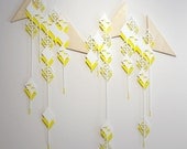 The Longest Falling Obtuse Triangles - Wall Hanging