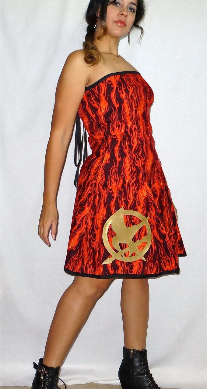Hunger Games dress The girl on Fire