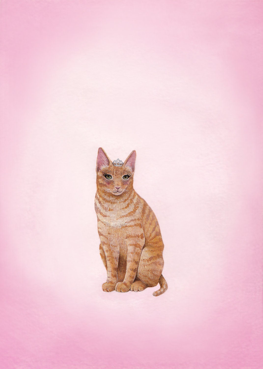 Pretty Kitty - print of original painting