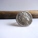 Ancient Roman Janus Ring Sterling Silver