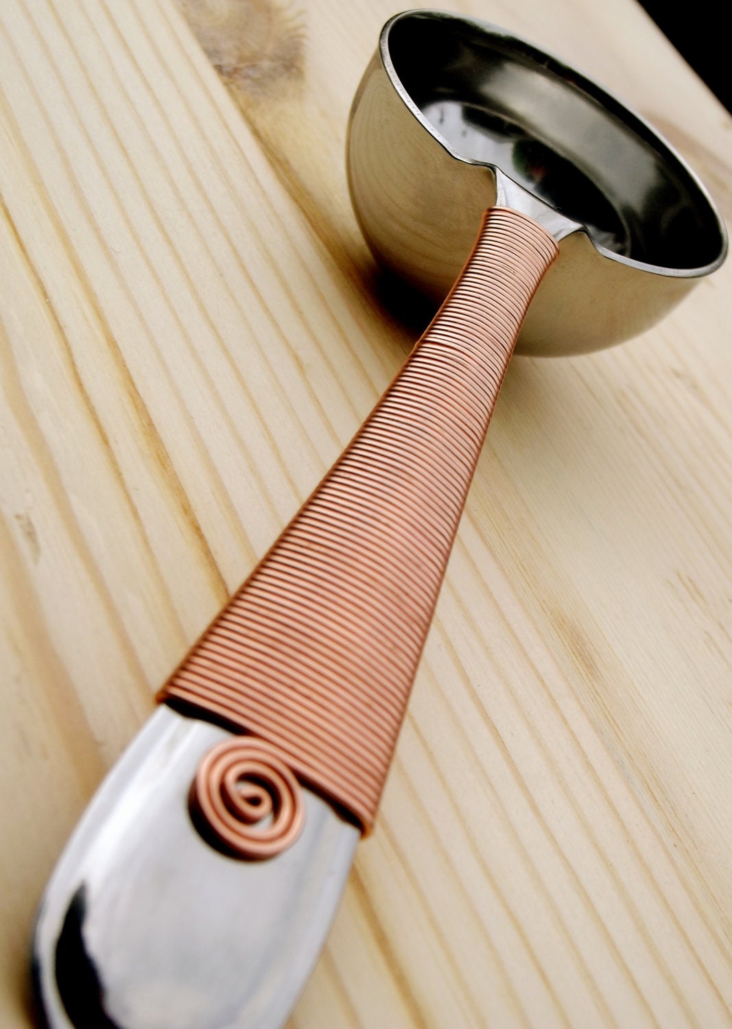 More than Coffee Scoop: Copper Wire