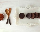 Chocolate Caramel Sandwich Cookies with Chipotle and Sea Salt - whimsyandspice Chocolate Caramel Sandwich Cookies with Chipotle and Sea Salt - whimsyandspice