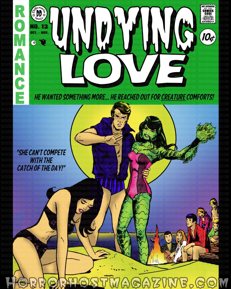 Creature from Heartbreak Beach - Undying Love 8x10 print
