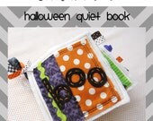 Boo Halloween Quiet Book - PDF Pattern