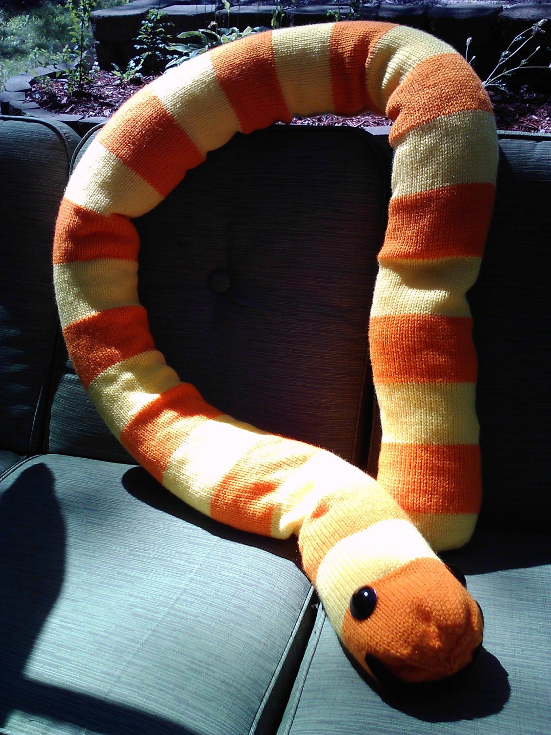 giant worm plush