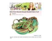 Bracelet Cuff Braided Womens Jewelry Sailor Knot Braid Bangle Green Winter Fashion  Christmasinjuly CIJ