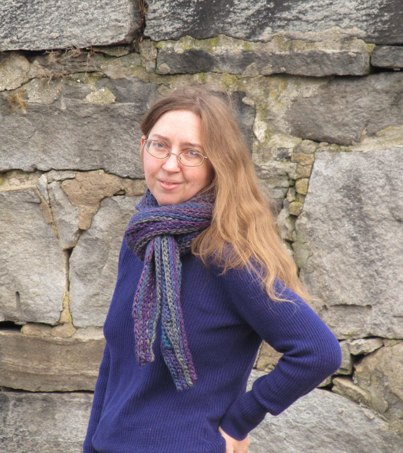 crochet slip stitch short row scarf - pattern only